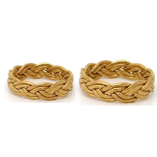 Flechtringe von Goldmiss Gelbgold 203 Au