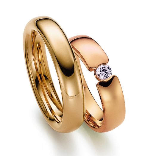 Eheringe Rotgold Trauringe Gerstner 585 29622/5