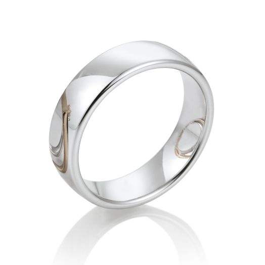 Herrenring Breuning 333, 585 oder 750 Weißgold oder Platin 05290
