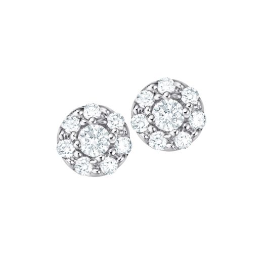 Diamantohrstecker Goldschmuck Offenburg EH002364 Weißgold