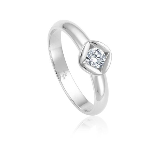 Diamantring Weißgold GIL 47156