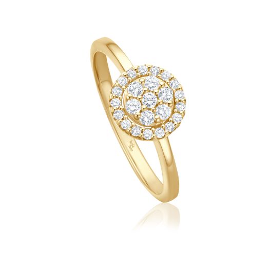Diamantring 585 Gelbgold Verlobungsringe GIL 47044