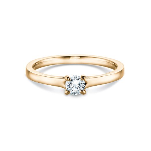 Verlobungsringe Gelbgold Diamant 0,25 ct.