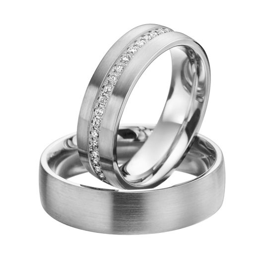 Eheringe Trauringe Rubin Platin R 603