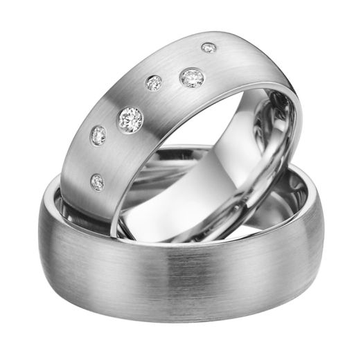Eheringe Trauringe Rubin Platin R 605