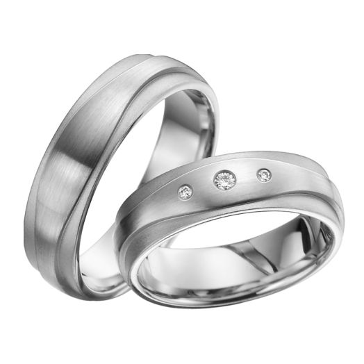 Eheringe Trauringe Rubin Platin R 609