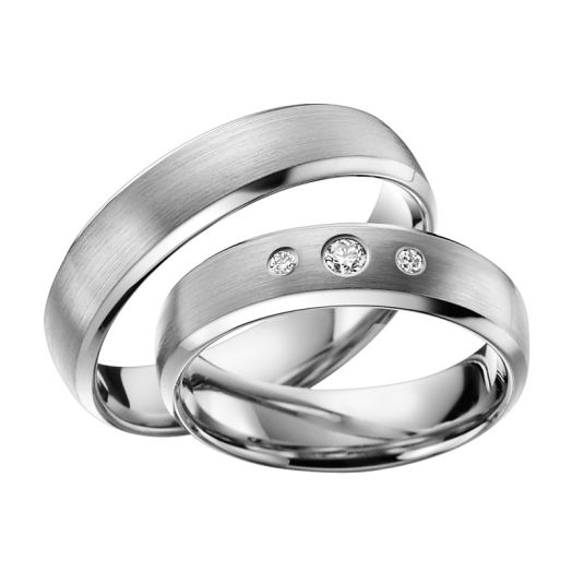 Eheringe Trauringe Rubin R 616 Platin