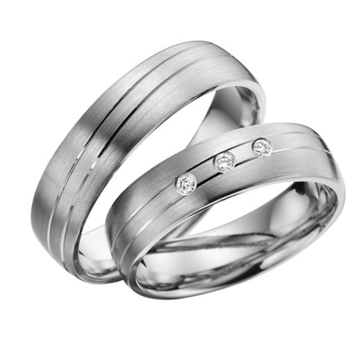Eheringe Trauringe Platin Rubin R 619