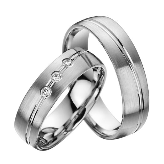 Eheringe Trauringe Rubin Platin R 620