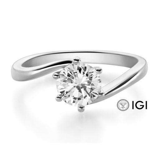 Verlobungsring Spannring Lab Grown Brilliant 0,70 ct. RU 47841