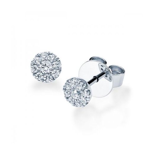 Diamantohrstecker 0,20 ct 750 Weißgold Ohrschmuck