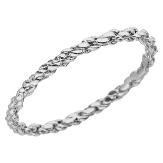 Flechtring Goldmiss 950 Platin 222 Schnurring