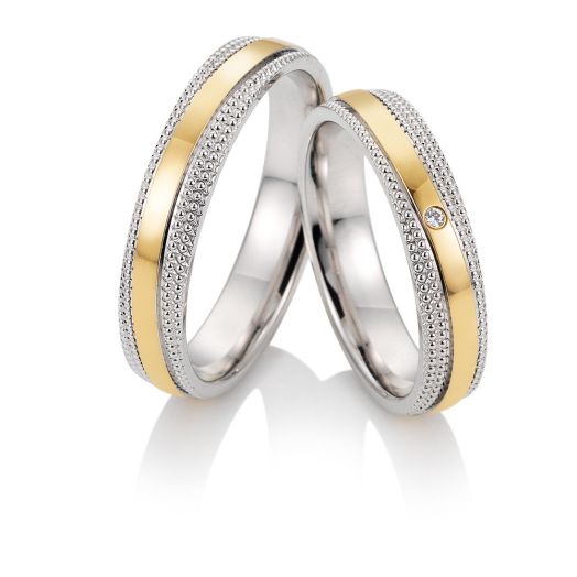 Eheringe Trauringe Saint Maurice Bicolor Gold 49/81729