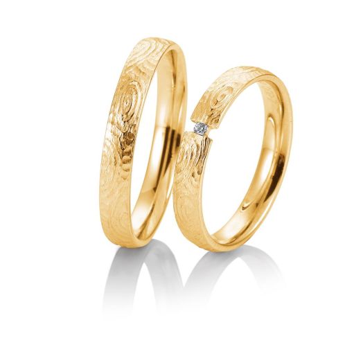 Trauringe Breuning Welcome schmal in Gelbgold 04969