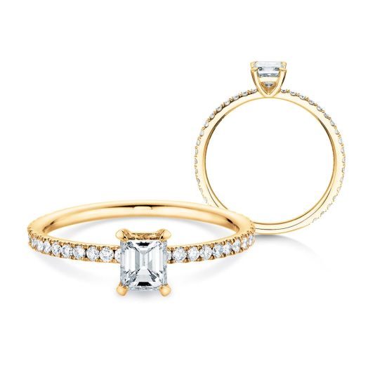 Verlobungsring Elaine mit Diamant 0,50 G/VS Weiß-, Gelb-, Rotgold RIV 47738