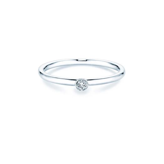 billiger Verlobungsring 0,05 ct. Verlobungsringe Silber Silberschmuck
