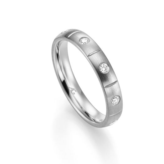 Memoires Gerstner 375, 585 oder 750 Weißgold 29760 Diamantring