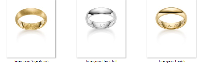 individuelle Gravuren