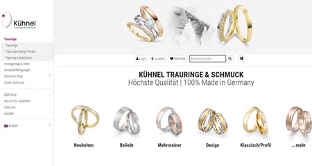 Trauringkonfigurator von K&uuml;hnel