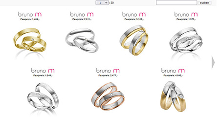 Trauringe von Bruno Mayer